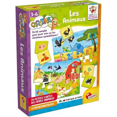 Игра на Сопоставление - CAROTINA BABY - Знакомство с животными