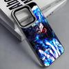 D-Dabi Blueflame T-Toya Todoroki Phone Case For iPhone 17,16,15,14,13,12,11 Plus,Pro Max,Colored Silver Phone Case