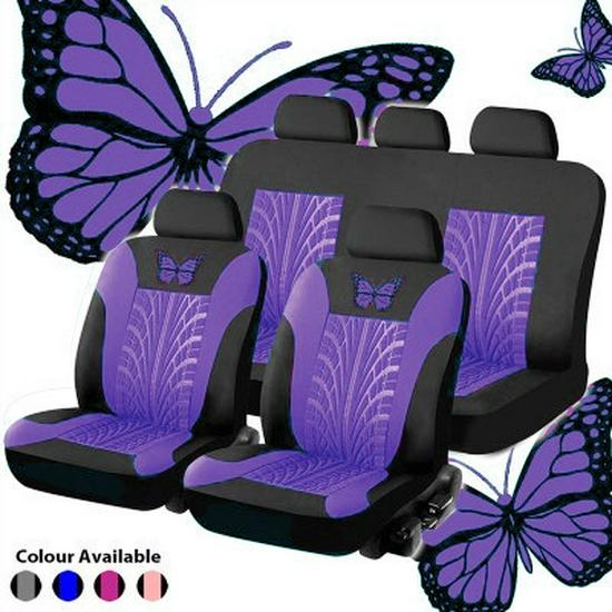 Универсальный чехол для автомобильного сиденья Butterfly для экспорта в Европу, Америку, Юго-Восточную Азию