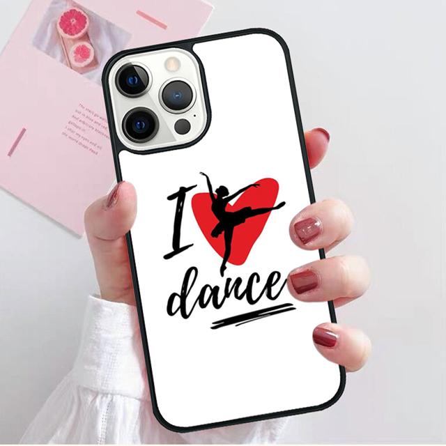 I Love Dance Coque Shell For iPhone 17 Air 15 16 14 13 12 Pro Max 11 Pro Max Plus Phone Case Cover
