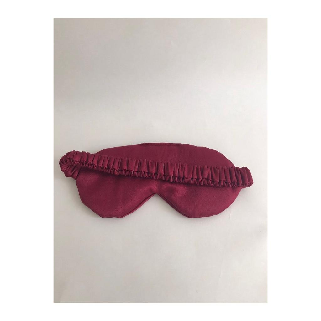 Атласные черные очки для сна/повязка на глазу