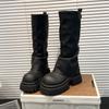 Модные балетки на платформе, женские высокие сапоги, дизайнерское платье, новая зимняя обувь, модные ботинки челси 2025, повседневный спортивный бренд, готические ботильоны для женщин