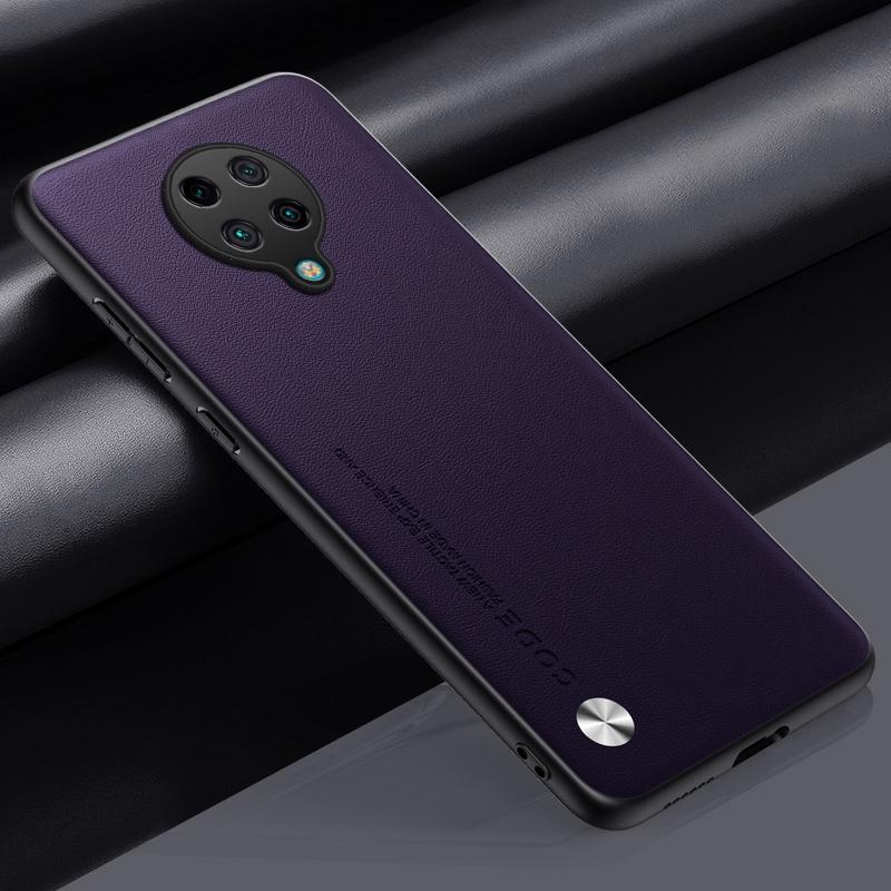 Роскошный чехол из искусственной кожи для Xiaomi Poco F2 Pro, задняя крышка, матовый силиконовый чехол для телефона с полной защитой для Redmi K30 Pro Coque