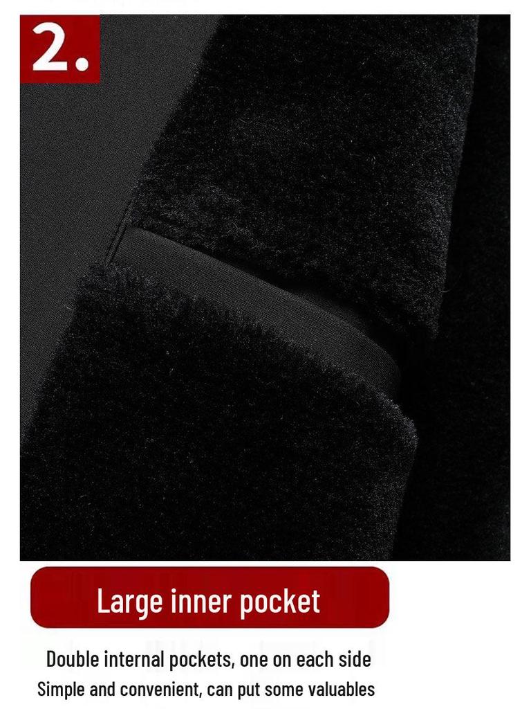 Мужская зимняя куртка из хлопка с пухом: Теплое деловое пальто для среднего и пожилого возраста (Возраст 50-60 лет)