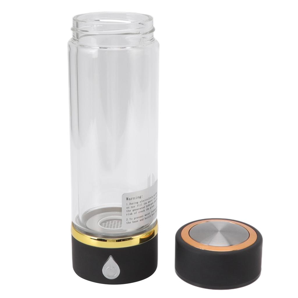 380ml Hydrogen Generator Water Bottle USB Charging Intelligent Portable Hydrogen Rich Water Cup