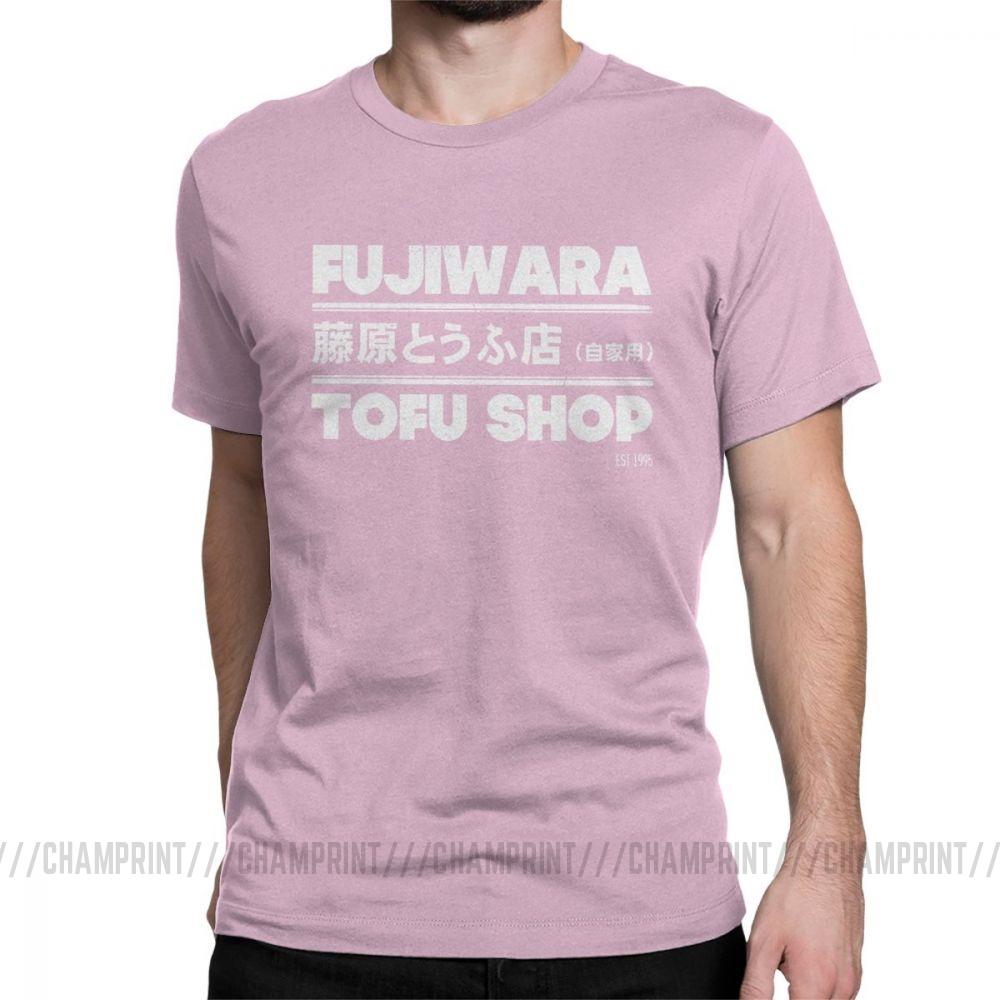 Футболки с аниме Initial D, модные футболки Fujiwara Takumi Fujiwara Tofu Shop, мужская хлопковая винтажная футболка