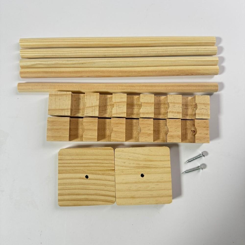 Регулируемая высота Препятствие для тренировки кроликов Деревянный барьер для прыжков кроликов Тренировочная жердь для прыжков кроликов Интерактивный