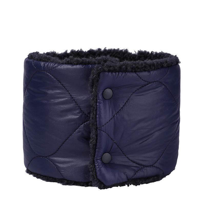 New Thickened Scarf Winter Velvet Neck Protection Scarf Warm Outdoor Double-sided Fashion Neck Cover Ski Windproof