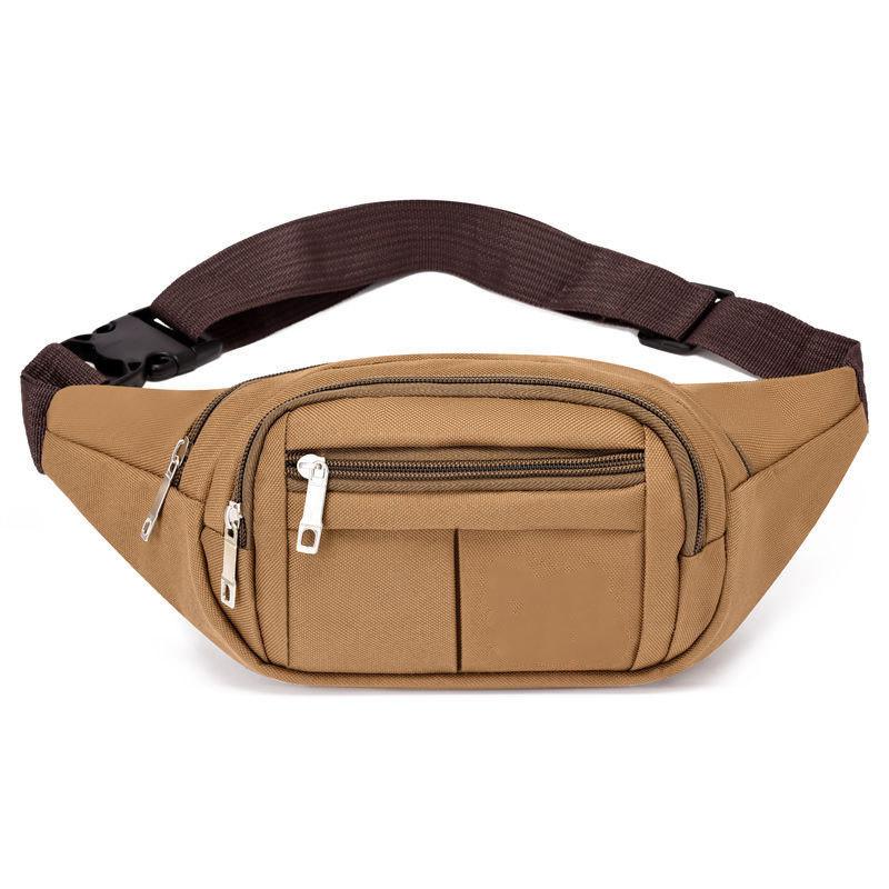 Waist Bag Multifunctional Large Capacity Water-resistant Cashier Business Bag Wear-resistant Outdoor Sports Cellphone Wallet