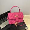 Stylish 2024 Spring Minimalist Small Square Bag Chic Quilted Design For Women