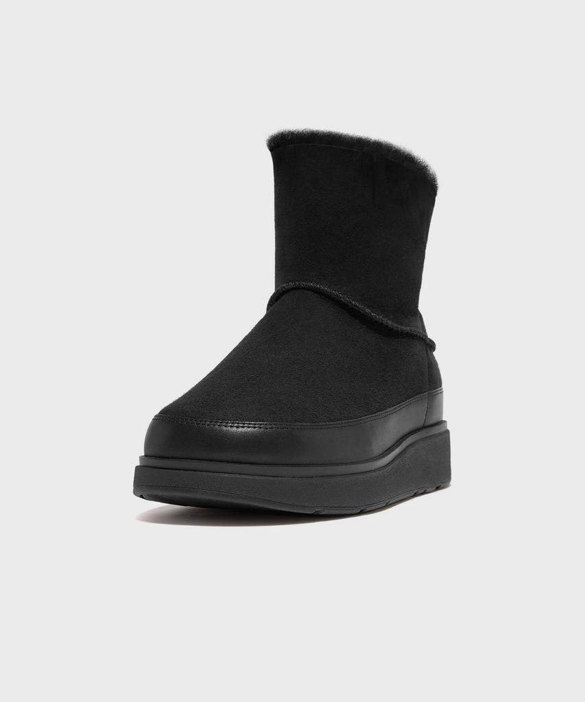 Fitflop Zen-Ff Мини-угги с овчиной Полностью черные