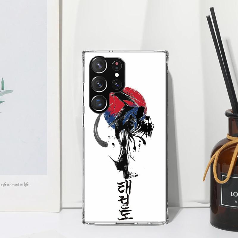 Oyama Kyokushin Karate Phone Case For Samsung Galaxy S25 S24 S23 S22 Ultra S21 FE S20 Plus S10 + S10E Art Fundas Back Cover S24