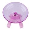 Plastic Wheel Spinner Silent Exercise Roller for Mice Hamster Pink