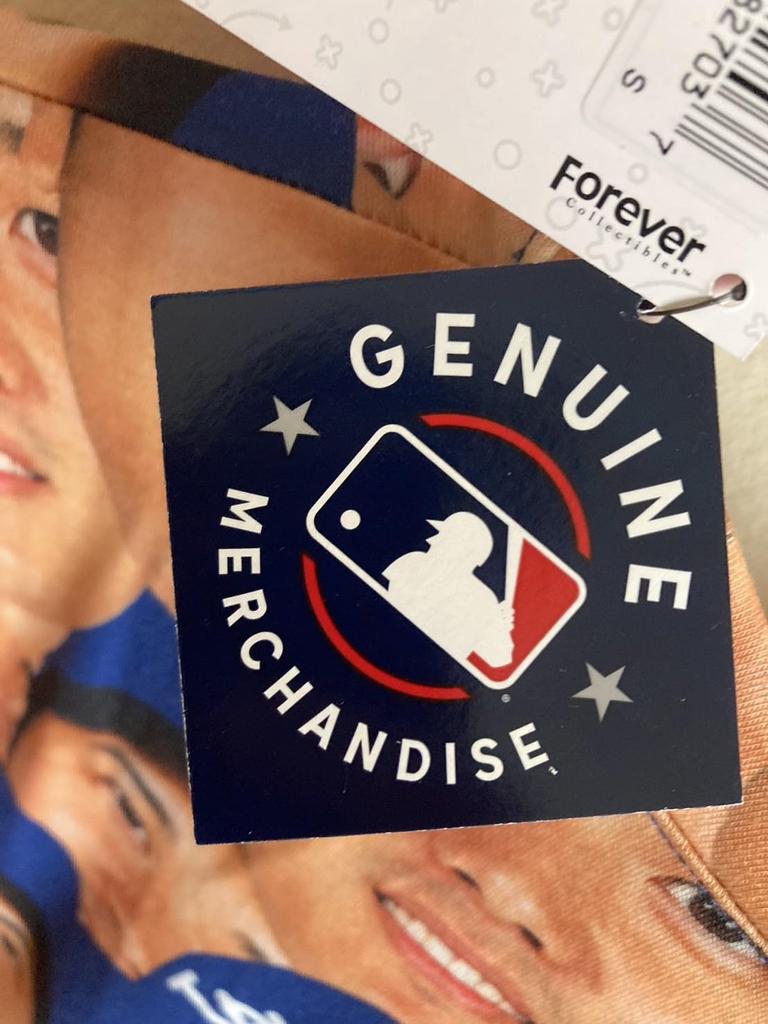 [MLB] [International Exclusive] Shohei Ohtani Face T-Shirt, Official Los Angeles Dodgers Merchandise, Full of Faces (M) [Parallel Import]