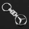 XUV2  1PCS High Quality Metal Car Logo Keychain For Mercedes Benz AMG W205 C300 W203 W206 W169 W176 LKYSH-BECHI Interior Mouldings