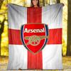 1pc A-Arsenal5 Theme Blanket - Digital Print, Polyester, Cozy for All Seasons, Perfect for Outdoor, and Travel