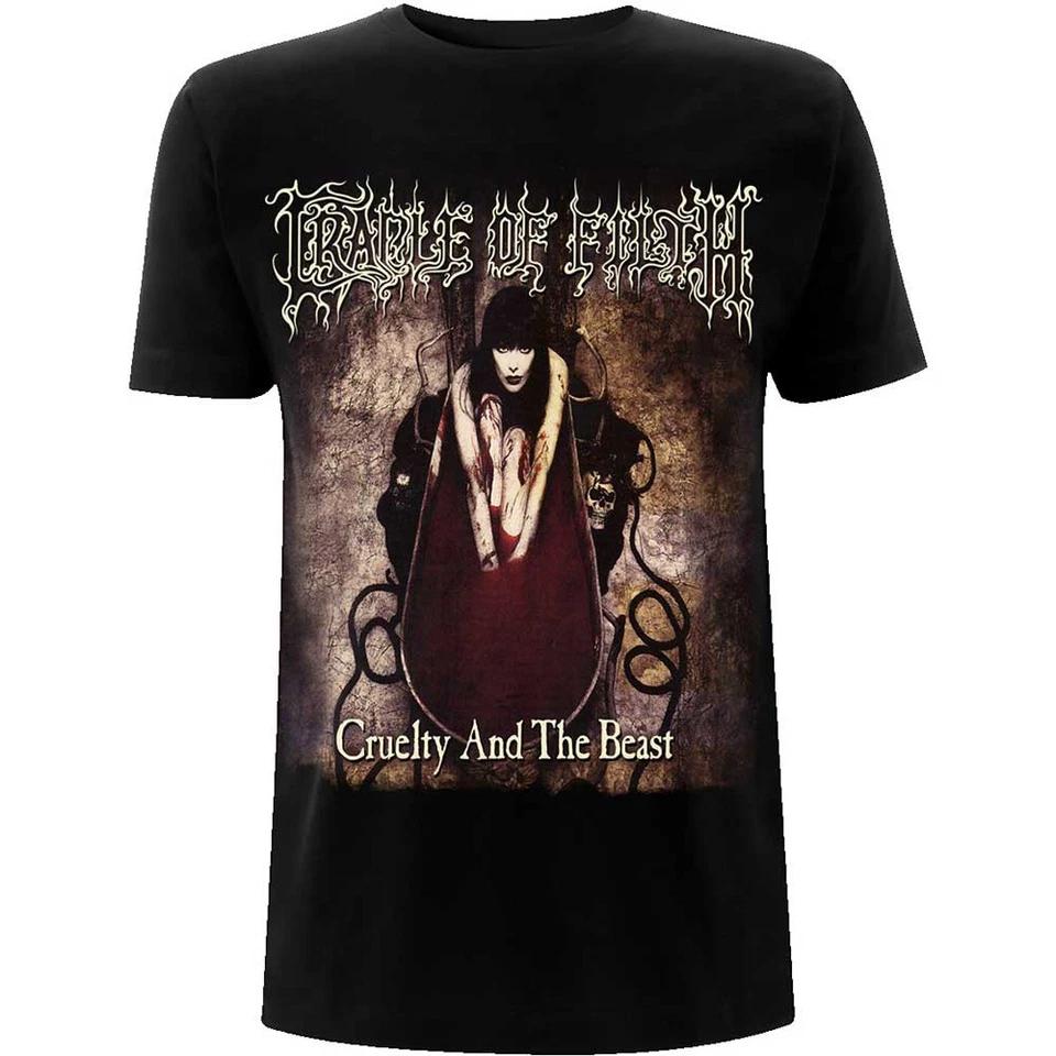 Authentic Cradle of Filth Cruelty and The Beast T-Shirt S-2XL NEW