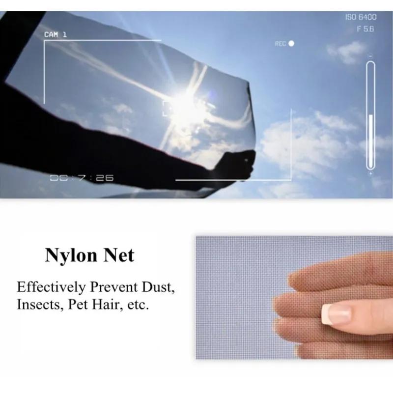 Дверь для домашних животных, запираемая, с функцией самозакрывания, прочная сетчатая дверь для собак, кошек, легкий сейф, свободный вход в дом