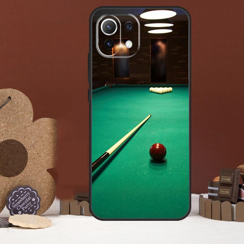 Sports billiards Case For Xiaomi 15 14 Ultra 13T 14T 15T 17 Pro Max POCO X7 Pro X5 X6 F5 F6 F7 F8 Ultra Cover