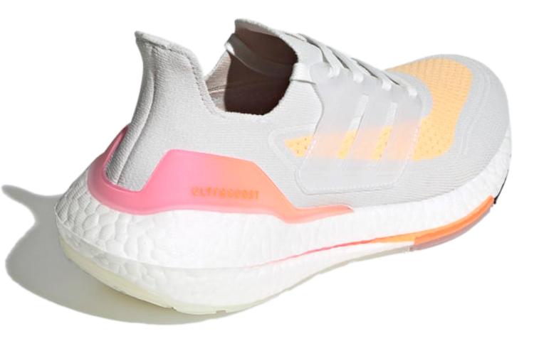 UltraBoost 21 Wmns Adidas 'White Acid Orange' Женские FY0400