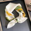53 * 53cm Mulberry Silk Small Square Scarf Multifunctional Professional Fashion Decoration Silk Scarf For Spring And Autumn Warmth Shawl