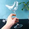 Transparent Bird-Shaped Cocktail Glasseshigh Shed Wine Glass Drinking Cup