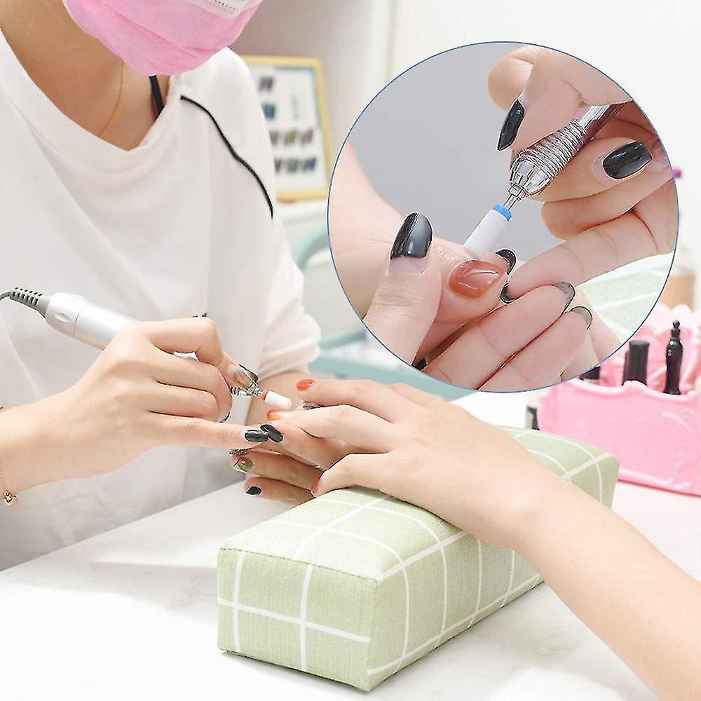 7pcs Ceramic Nail Drill Bits Set Professional Remove Gel Acrylic Cutic