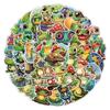 50 Pieces of Free Frog Stickers for Mobile Phone Computer Decoration Stickers Waterproof Creative Children's DIY Stickers