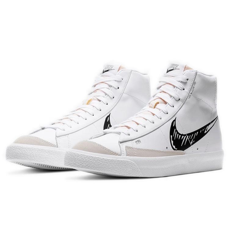 Nike Кроссовки Blazer Mid 77 'Sketch - Black' Мужские CW7580-101