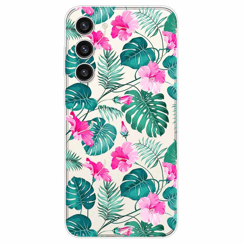 For Samsung S24 Plus Ultra S24 FE Case Clear Cover Soft Bumper for Samsung Galaxy S24 Ultra 5G Transparent Silicone S24 S24 FE