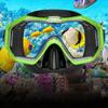 Swimming Goggles With Nose Cover Clear Anti-Fog Tempered Glass Diving Goggles Snorkeling Gear Pool Goggles Waterproof Kids Adult