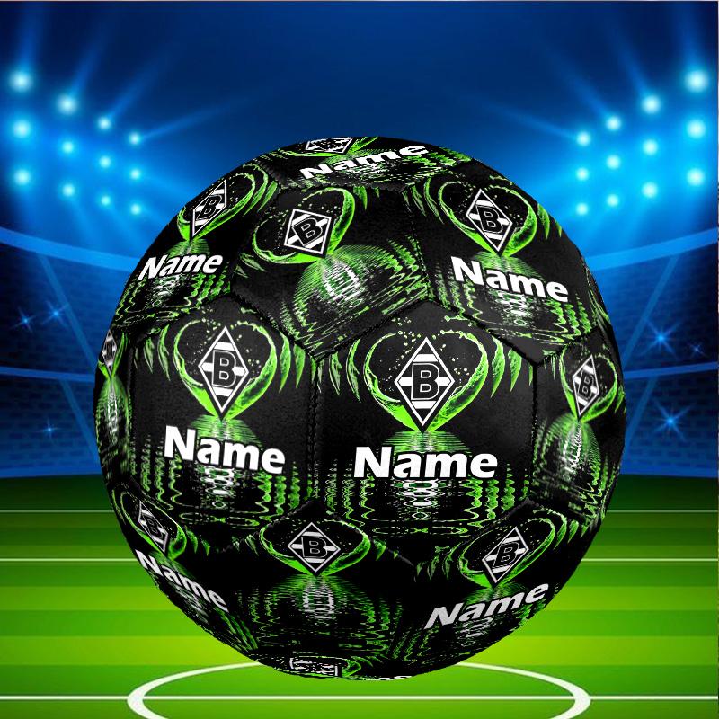 Custom Name Personalized Borussia Monchengladbach Print Size 5 Soccer Ball Training & Match Football, for Team, Kicking, Gift for Football