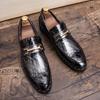 Fashion 2025 Brand Leather Men Shoes Luxury Design Daily Casual Slip On Men Loafers Comfortable Office Wedding Dress Shoes for Men