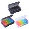14 Grid 7-Day Pill Organizer Moisture-proof Medicine Storage Box  for Travel Household