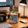Милый аниме-кухонный узор Чехол для телефона Для Samsung S25,S24,S21,S22,S23,S30,Ultra,S20,Plus,Fe,Lite,Note,10,Черный чехол