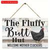 2D Flat Wooden Sign 30*20cm Vintage Wooden Wall Ornate Decorative Sign - Vintage Chicken Breeds. Retro Art for Coffee Shops, Pub, Home Decor.