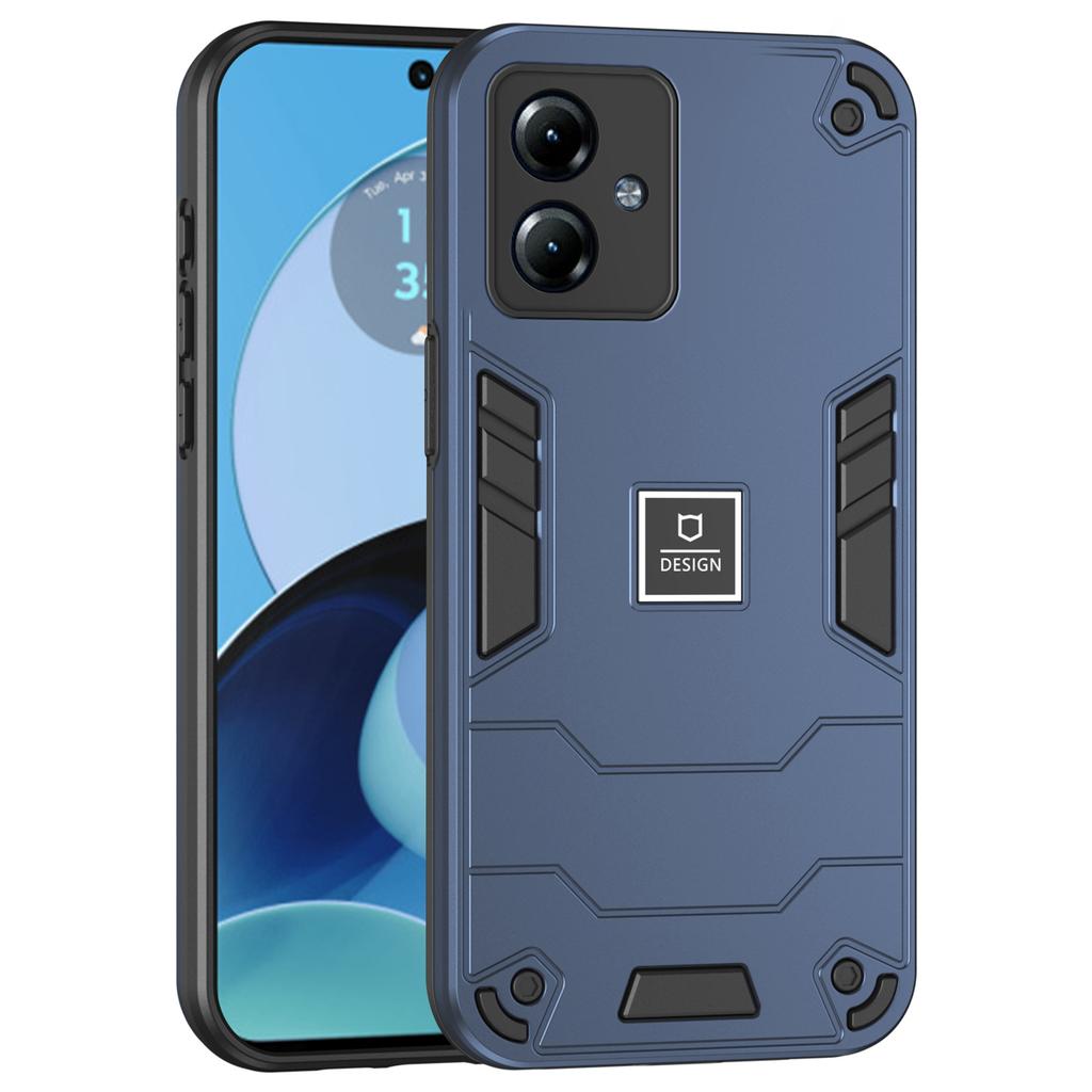 For Motorola Moto G14 4G Phone Case TPU+PC Shock-Absorbing Cover