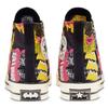 Batman 80th Anniversary X Converse 1970s High Top DC Batman Collaboration Mid-Top Canvas Shoes Unisex Black and Red