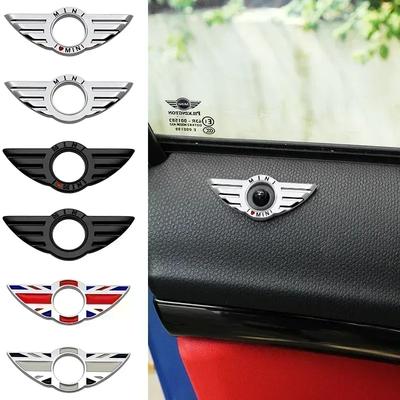 Для BMW Mini Countryman Cooper one R55 R56 R60 R61 F54 F55 F56 F57 F60 Аксессуары Внутренняя Ручка Замка Двери Значок Крылья Наклейка