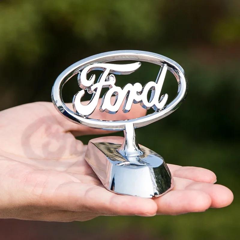 Car Hood Emblem Sticker for Ford Mustang Shelby Focus 2 Ranger Mustang Kuga Mondeo Explorer Ecosport Galaxy Transit Front Badge ws33