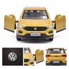 Volkswagen T-ROC SUV Simulation Diecast & Toy Vehicle Pull Back & Doors Open RMZ City 1:36 Alloy Car Model Gifts For Children