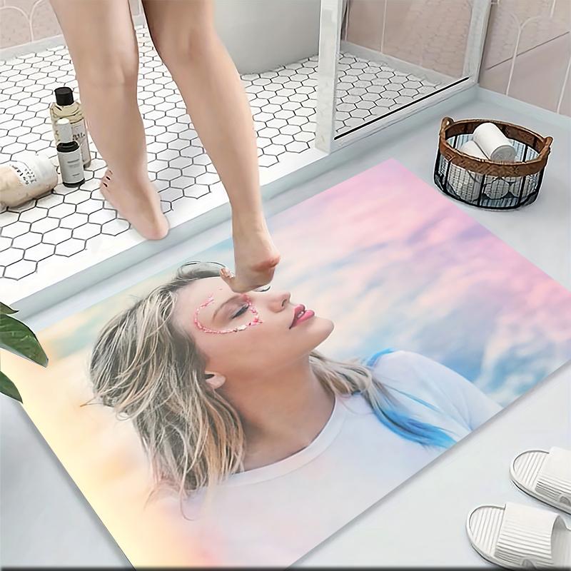 Pastel Dreamscape Carpet Rug Soft Washable Antislip Home Living Room Sofa Mats Personalized Christmas Rug