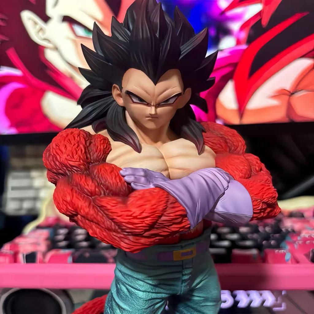 Аниме Dragon Ball Super Саян Веджета Фигурка Ssj4 Веджета Фигурки Действия Статуя Модель ПВХ Коллекционные Игрушки Кукла Подарки