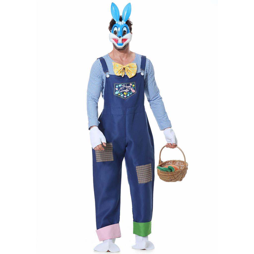 Пасхальные костюмы, маски зайчиков, праздничная одежда, вечеринки для родителей и детей, косплей Багз Банни Джуди