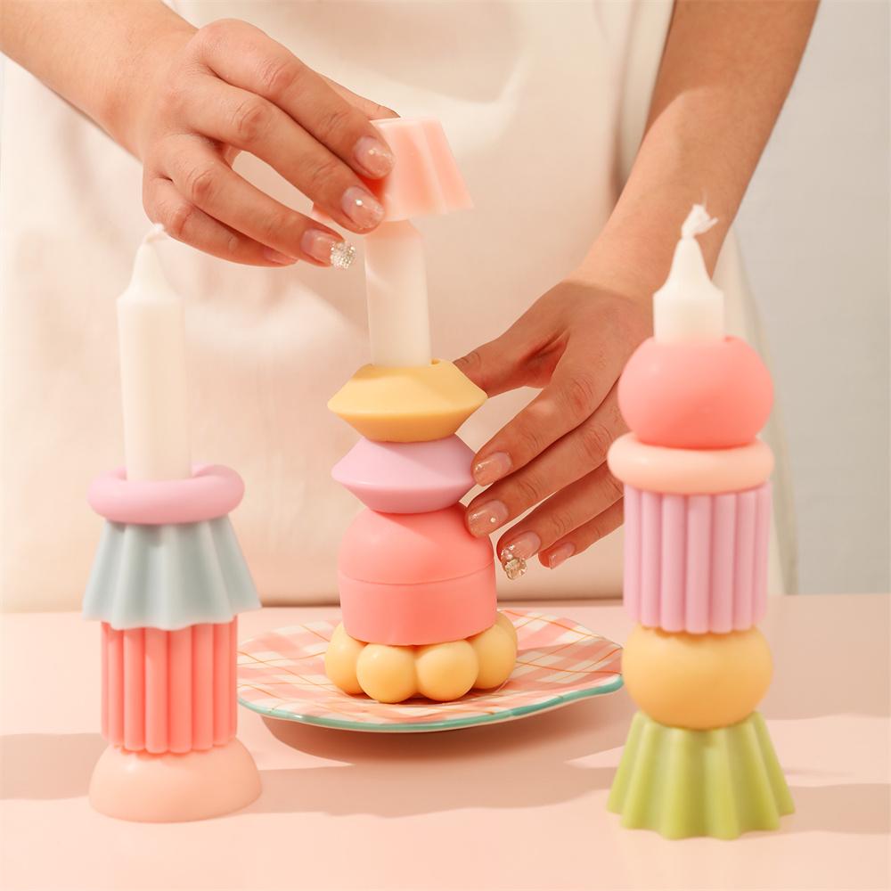 Стеклянная форма для свечей, форма для изготовления ароматических свечей своими руками, для конических свечей диаметром 2,2 см, инструменты для рождественского украшения ручной работы