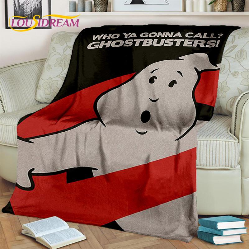 Одеяло G-Ghostbusters с героями мультфильмов, мягкое фланелевое одеяло для дома, спальни, кровати, дивана, пикника, офиса, пешего туризма, отдыха, сна, подарок