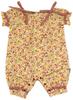 Floral Smock Romper 60cm Orange D01 Made In Japan [Anna Nicola] C-51