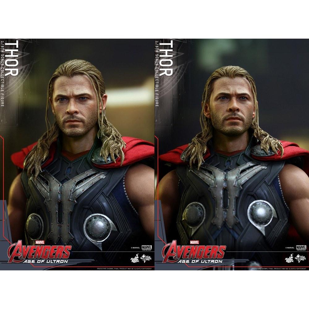 Hot Toys Мстители Эра Альтрона Тор 1/6 Масштаб Подвижная Пластиковая Фигурка