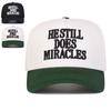 Baseball Stitching Stitched Embroidered Alphabet Miracles Does Hestill Neutral Gender Women Men For Caps Spring Autumn Outdoor Sunscreen Hat