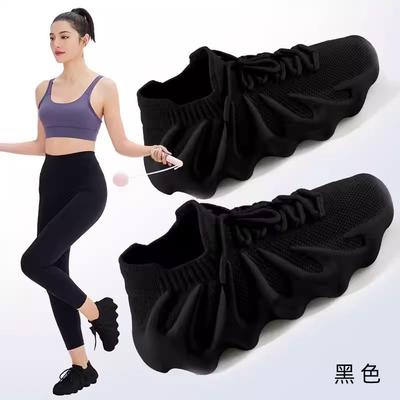 Женская обувь, вязаная обувь из кокосового волокна, женская, 2025, новая летняя дышащая обувь "вулкан", повседневная универсальная спортивная обувь, мужская